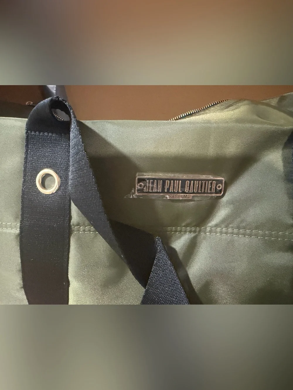 Jean Paul Gaultier Olive Green Duffel  / 11 pieces man. NWT